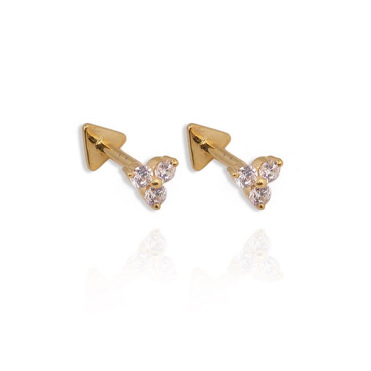 Trio Stud Earrings